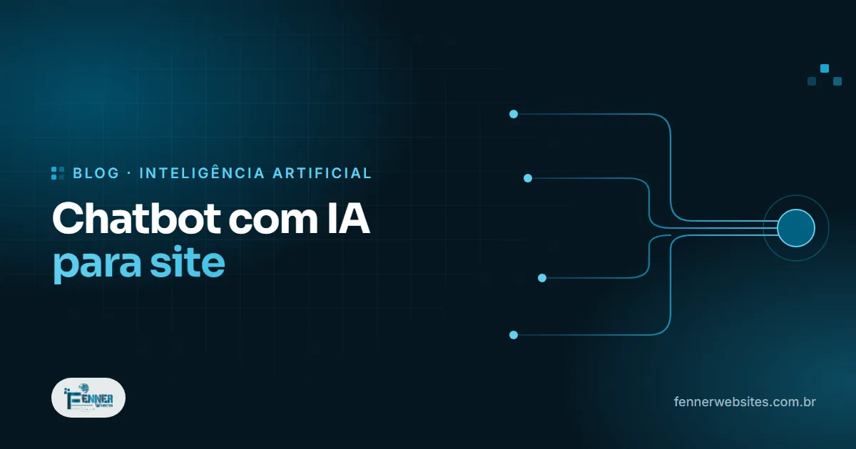 Chatbot com IA para site levando o cliente do site para o WhatsApp